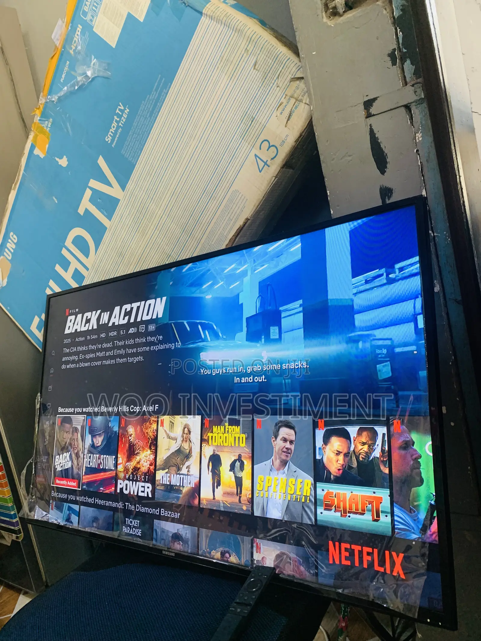 Samsung 5 Series NCH 43 Smart Mpya Sana Full Box