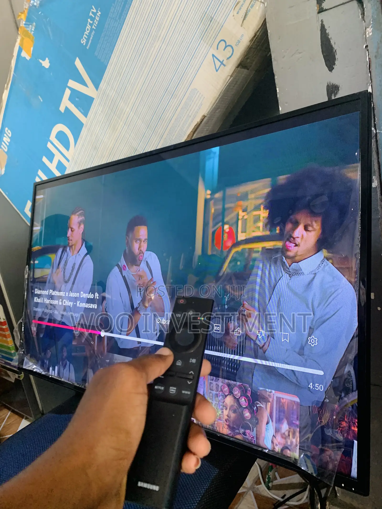 Samsung 5 Series NCH 43 Smart Mpya Sana Full Box