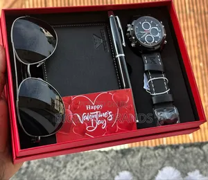 New Men Combo Watch,Wallet, Sun Glass,Pen