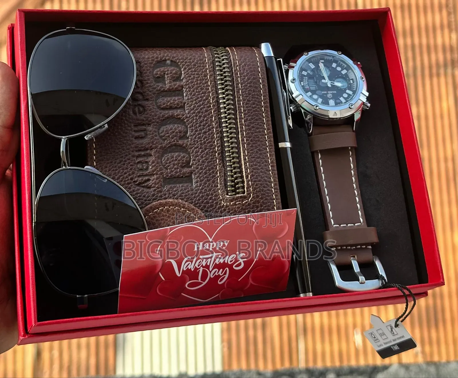 New Men Combo Watch,Wallet, Sun Glass,Pen