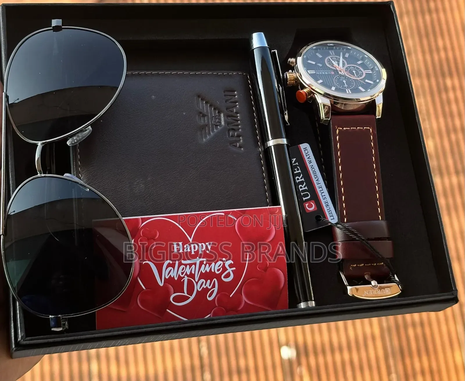 New Men Combo Watch,Wallet, Sun Glass,Pen