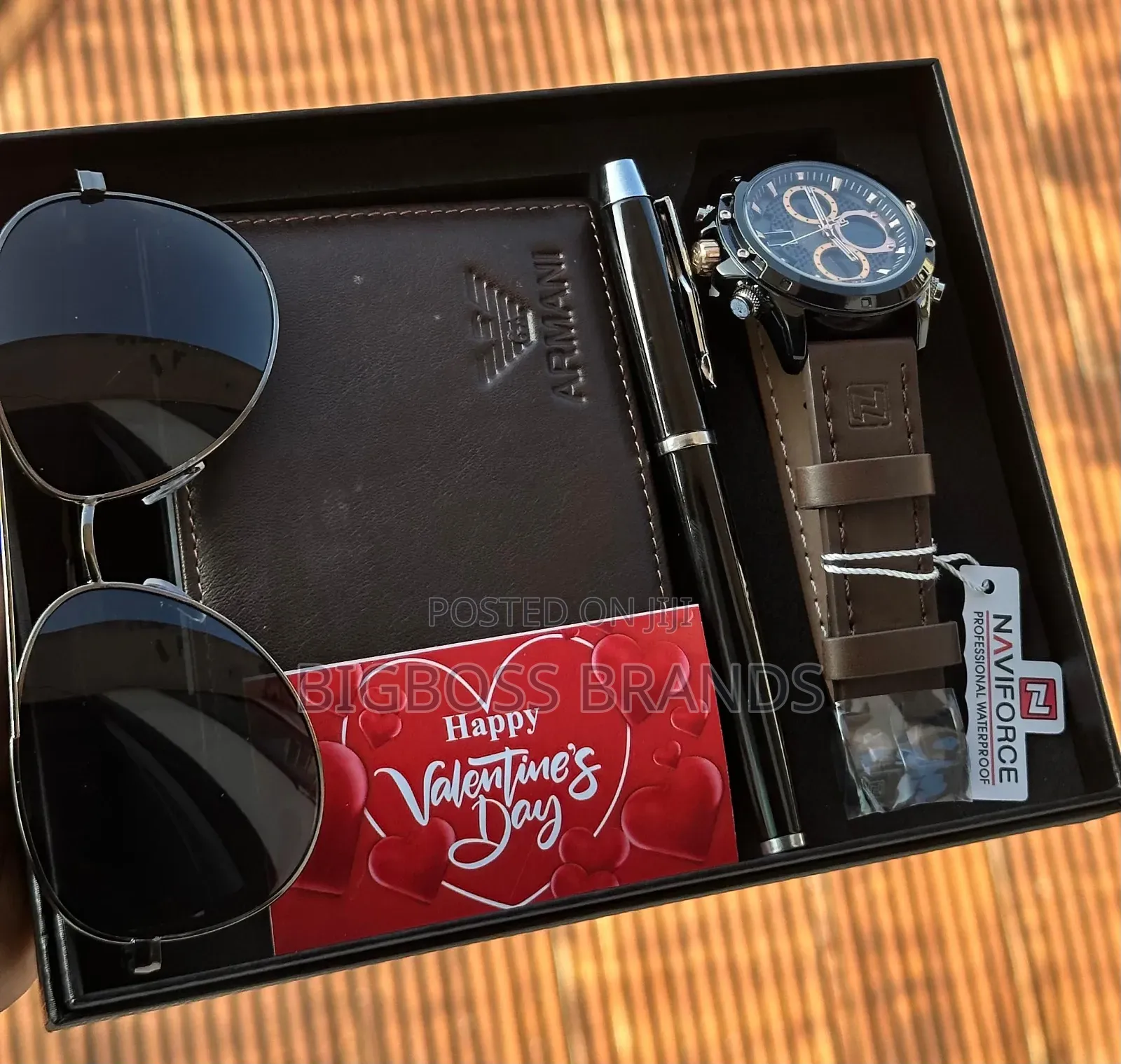 New Men Combo Watch,Wallet, Sun Glass,Pen