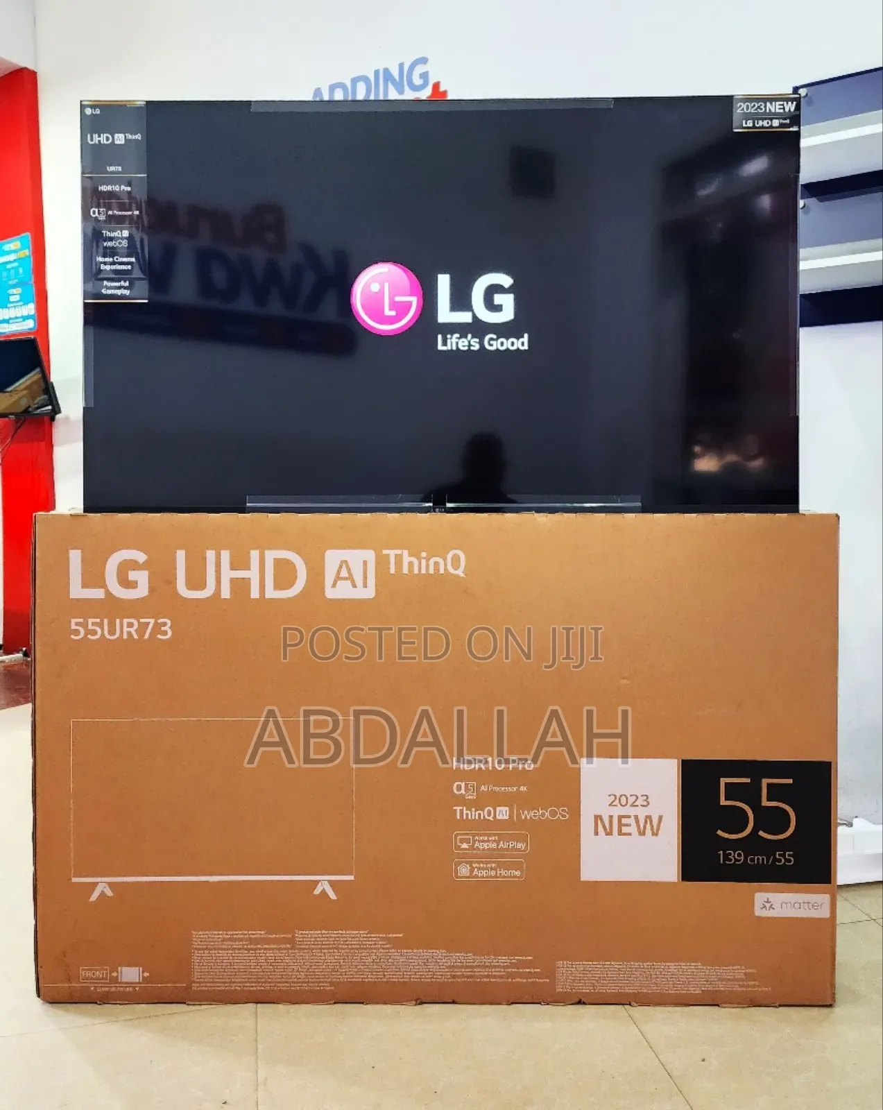 LG Uhd TV 55 Inches
