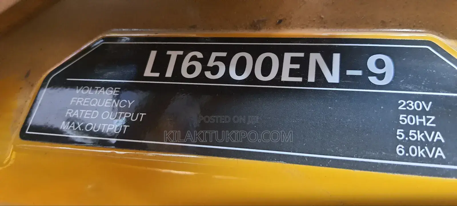 Lt6500en-9 Lutian Generator 6kva
