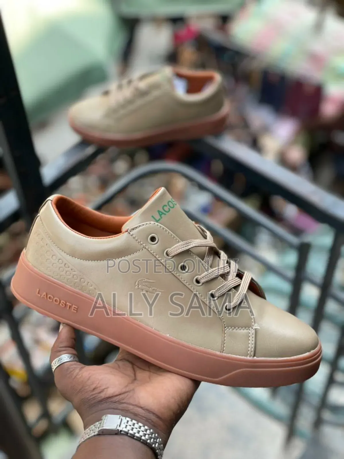 Men's Sneakers Lacoste Material Leather
