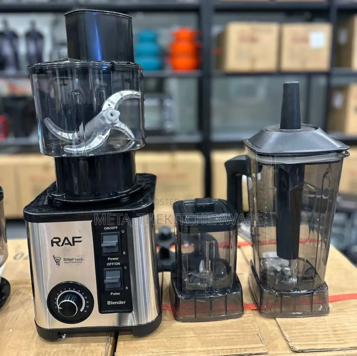 Raf Commercial Blender 3 in 1 2600W
