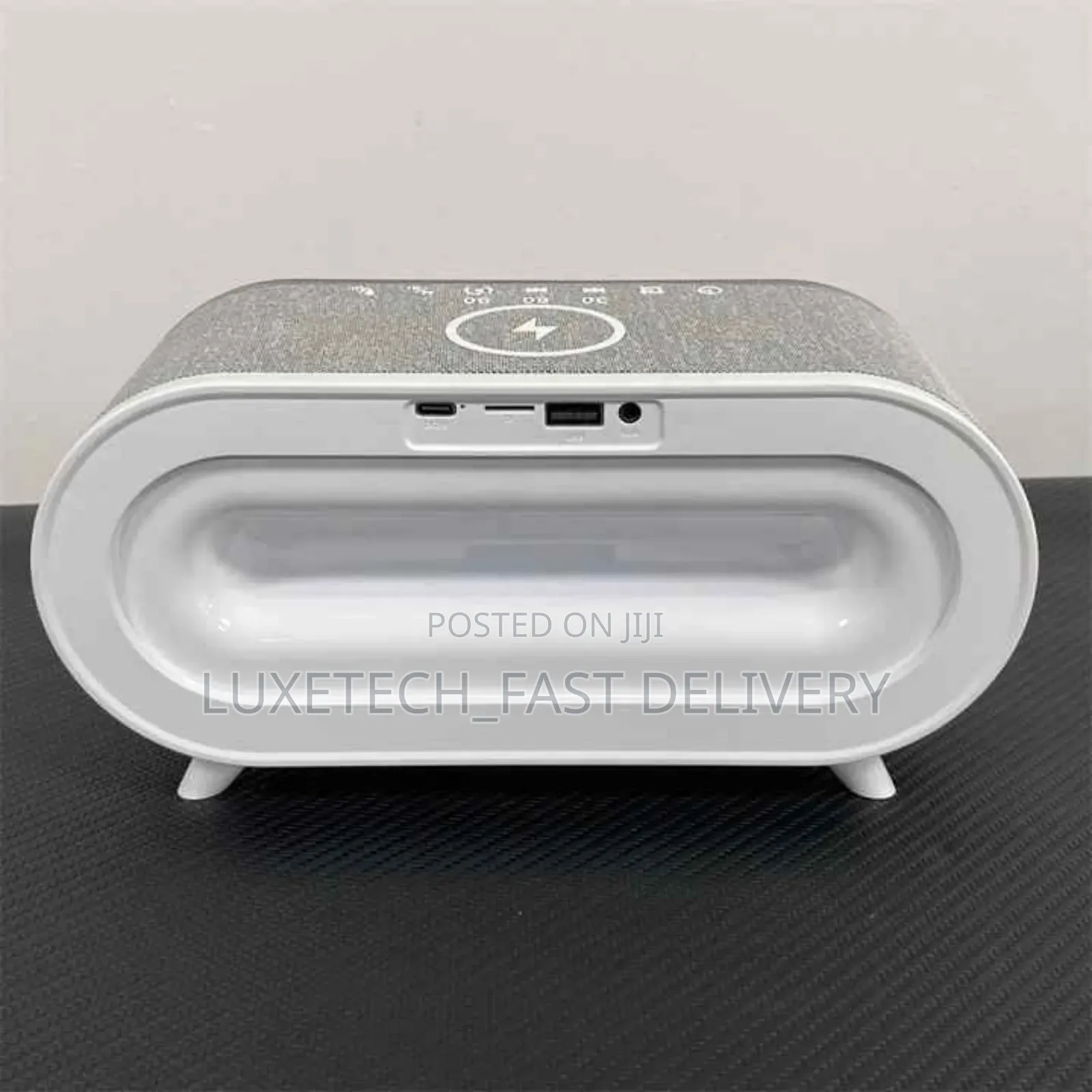 Intelligent Portable Speaker Wireless Charger, Alarm Clock