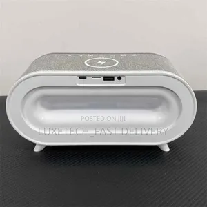 Intelligent Portable Speaker Wireless Charger, Alarm Clock
