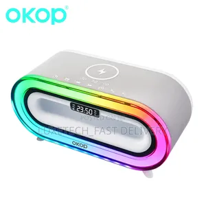 RGB LED Light Speaker With Wireless Charger