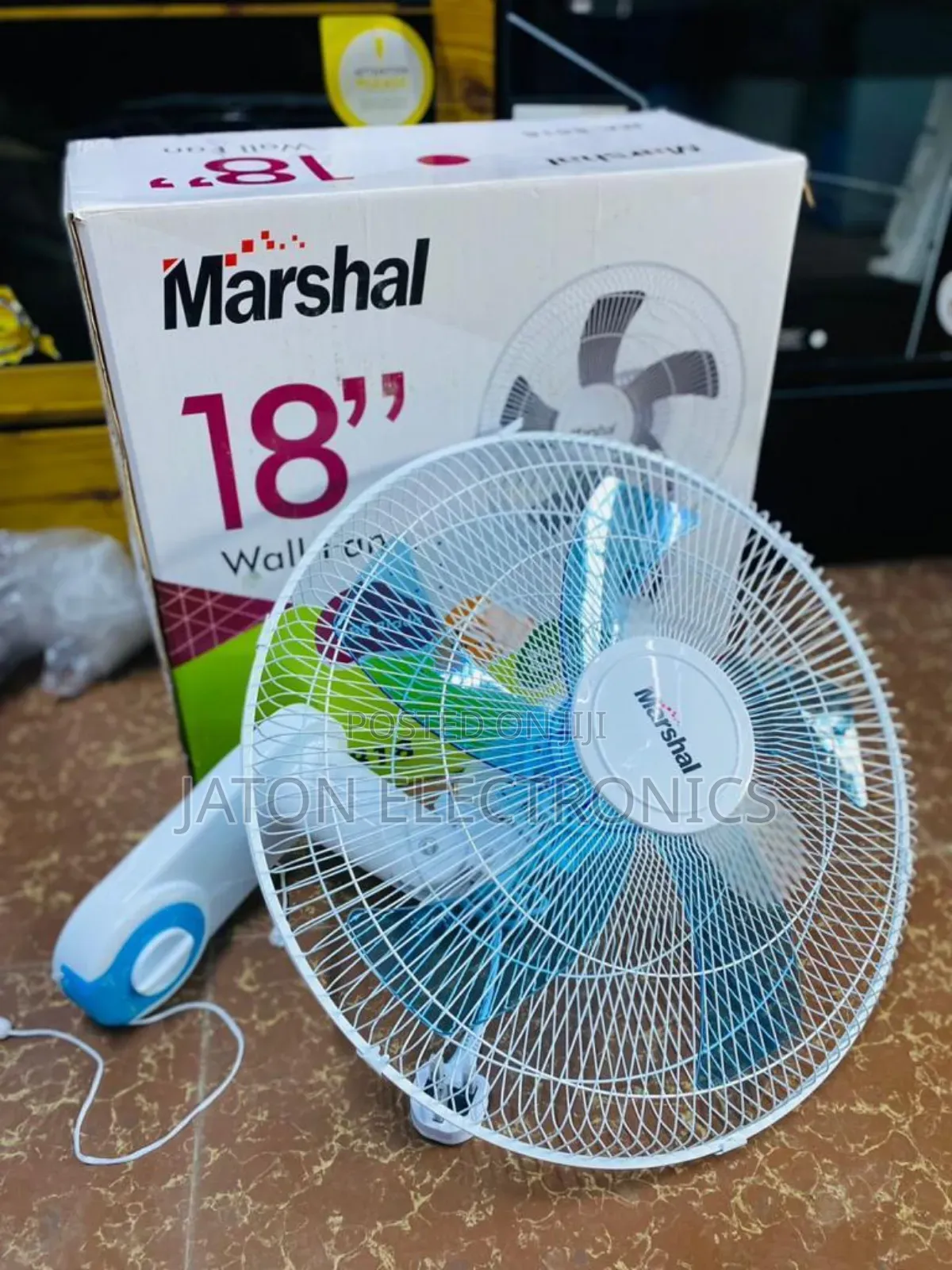 *Marshal Wall Fan 18 Inch