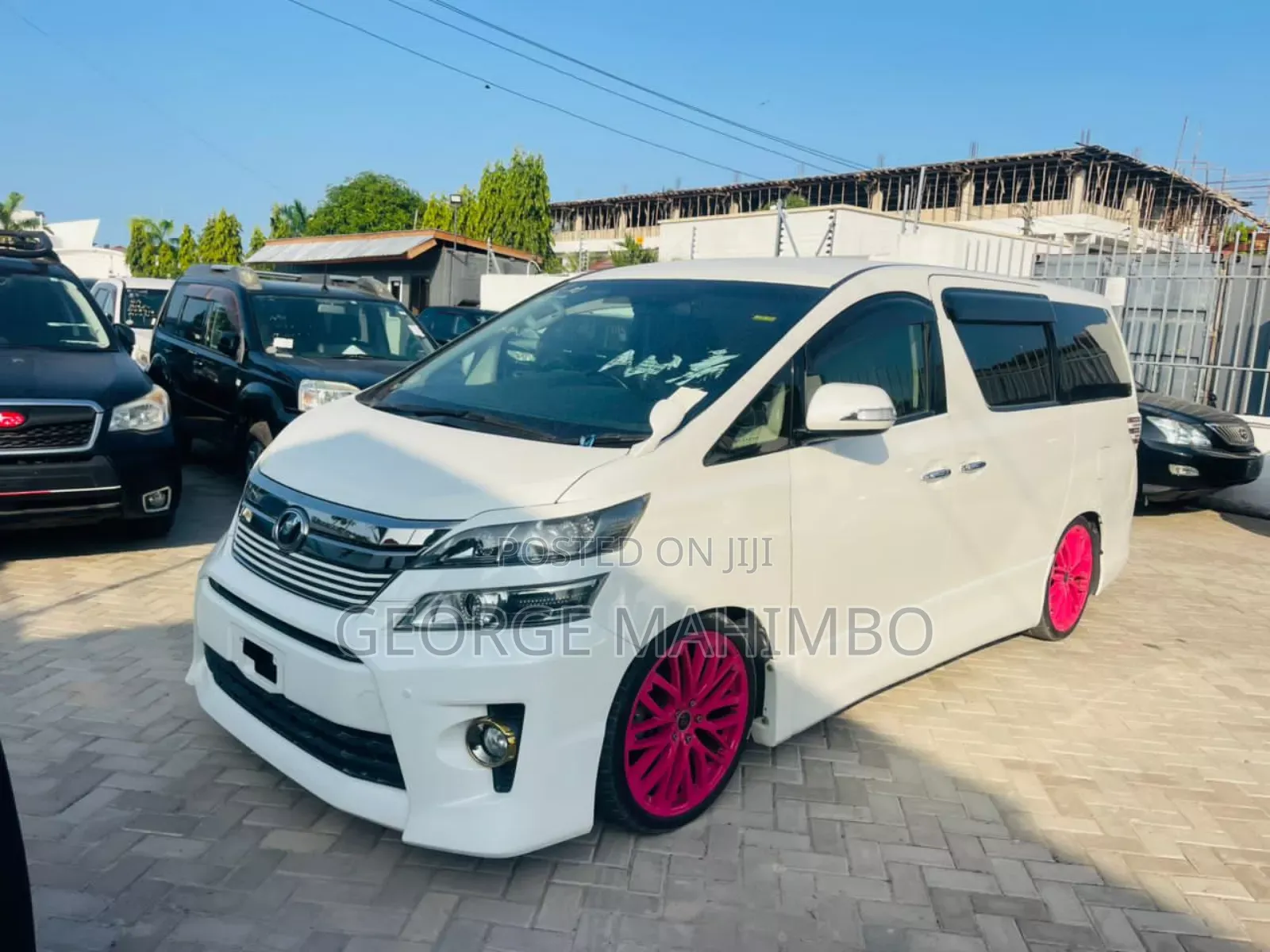 Toyota Vellfire 2012 White