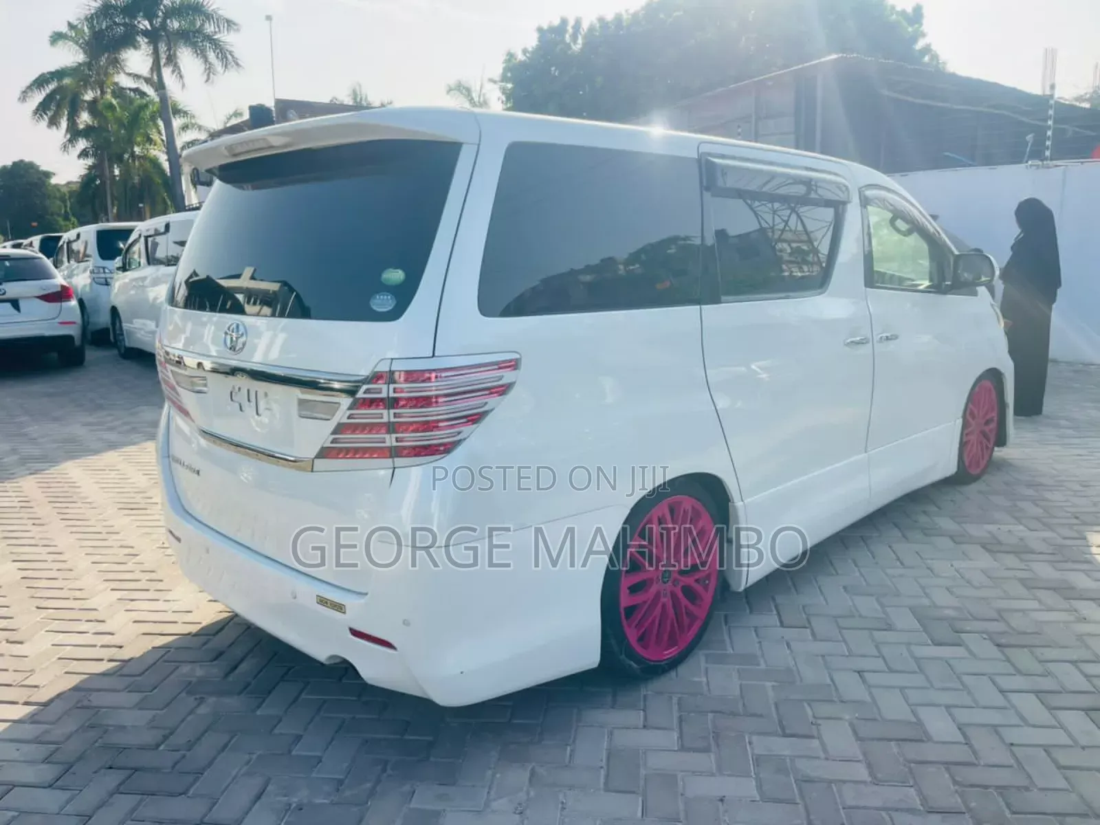 Toyota Vellfire 2012 White