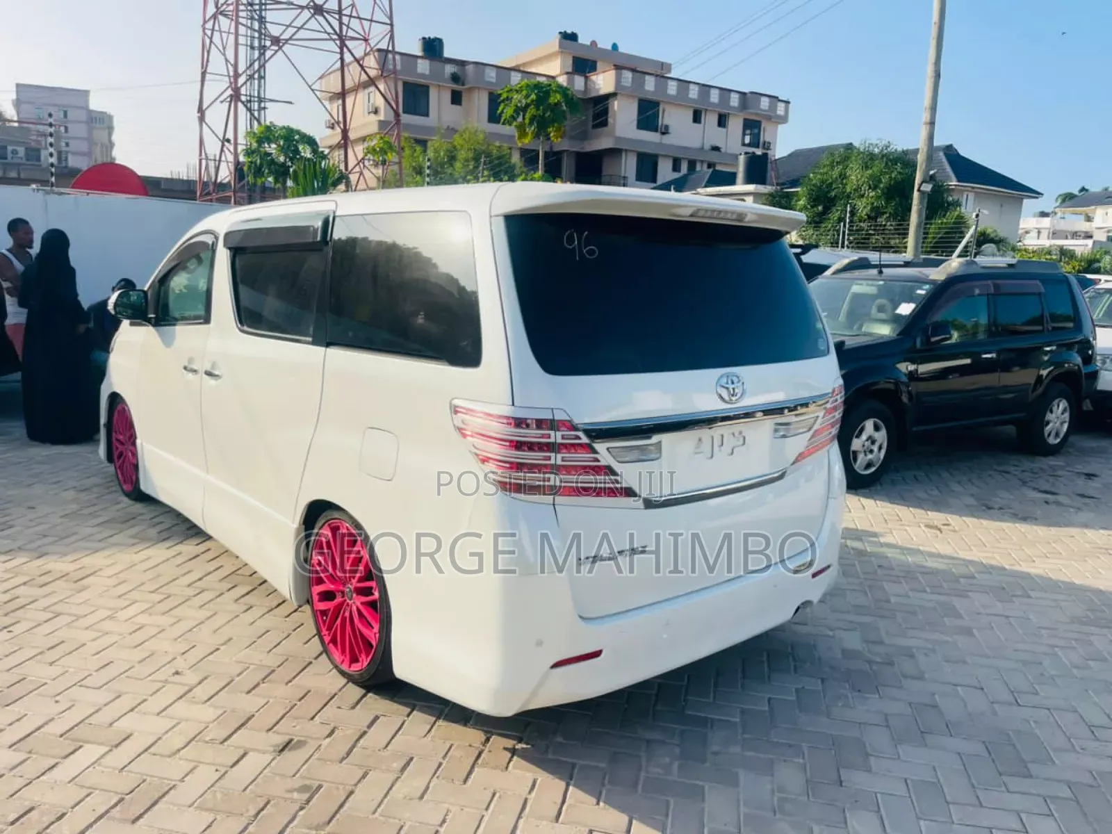 Toyota Vellfire 2012 White