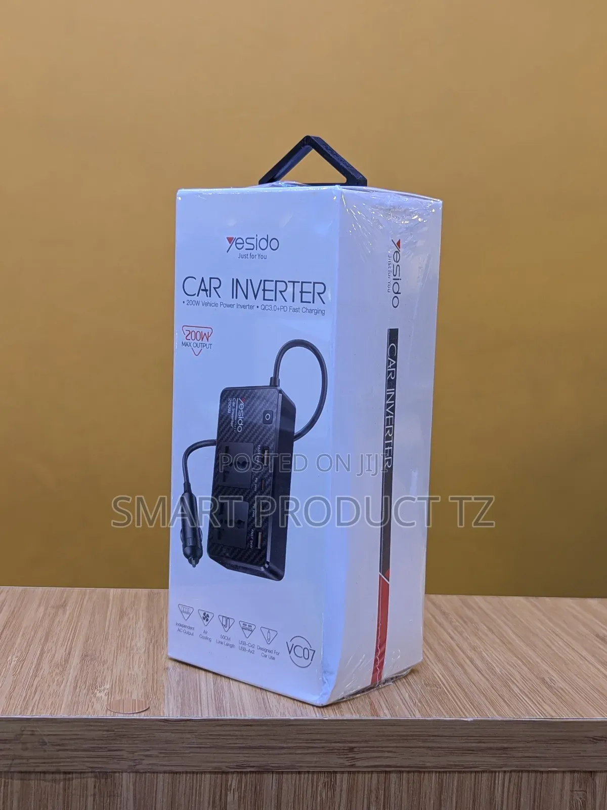 Yesido Car Inverter 200W VC07 PD Fast Charging