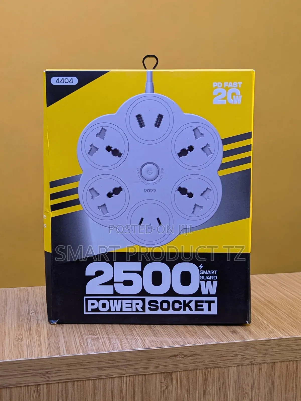 Power Socket 2500W With PD Fast Charging