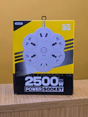 Power Socket 2500W With PD Fast Charging