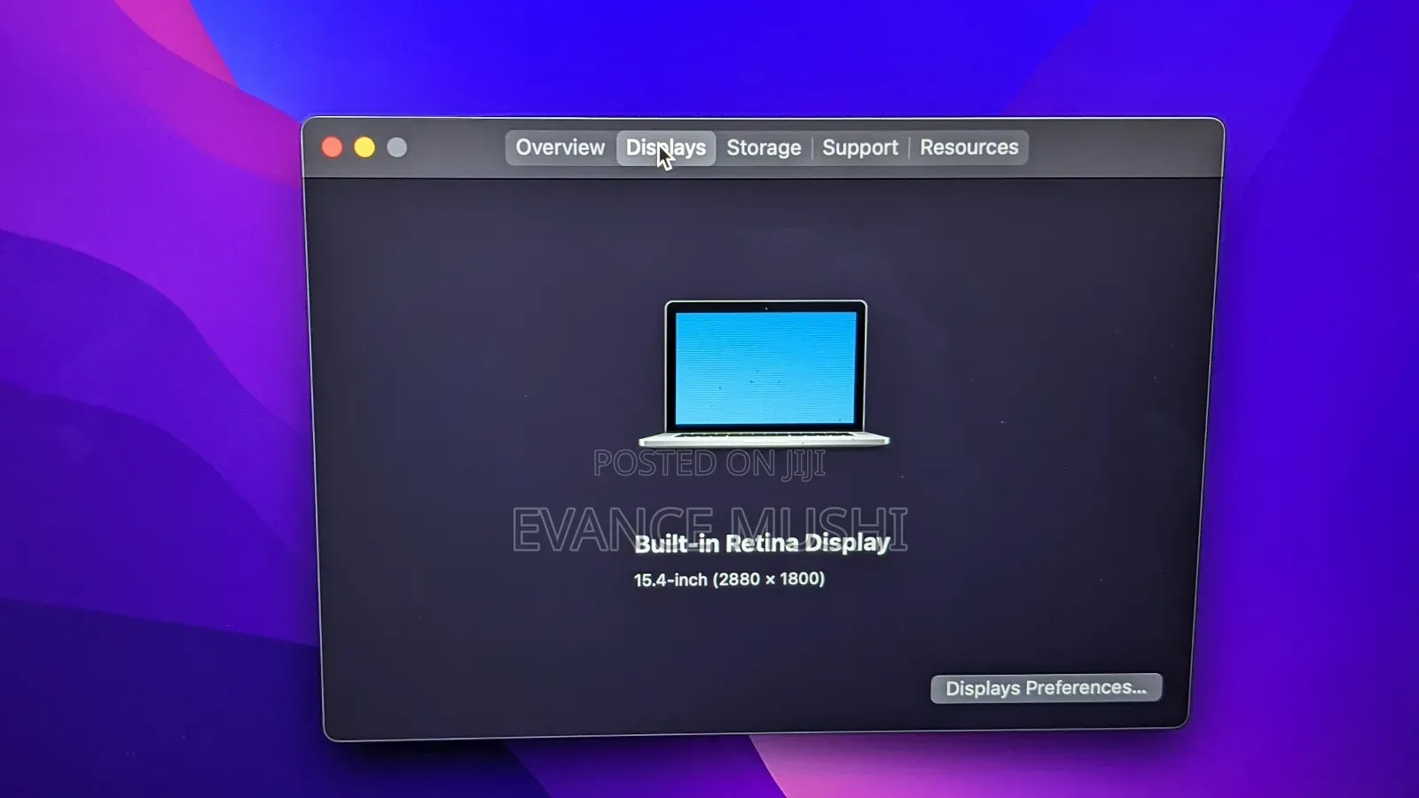 Laptop Apple MacBook Pro 2015 16GB Intel Core I7 SSD 256GB