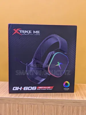 XTRIKE ME Metalic Wired Gaming Headset GH-606