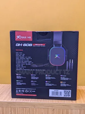 XTRIKE ME Metalic Wired Gaming Headset GH-606