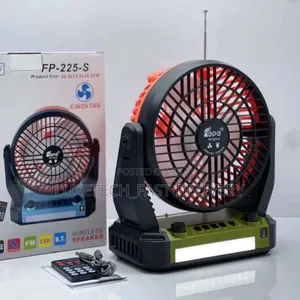 Table Top Rechargeable Fan