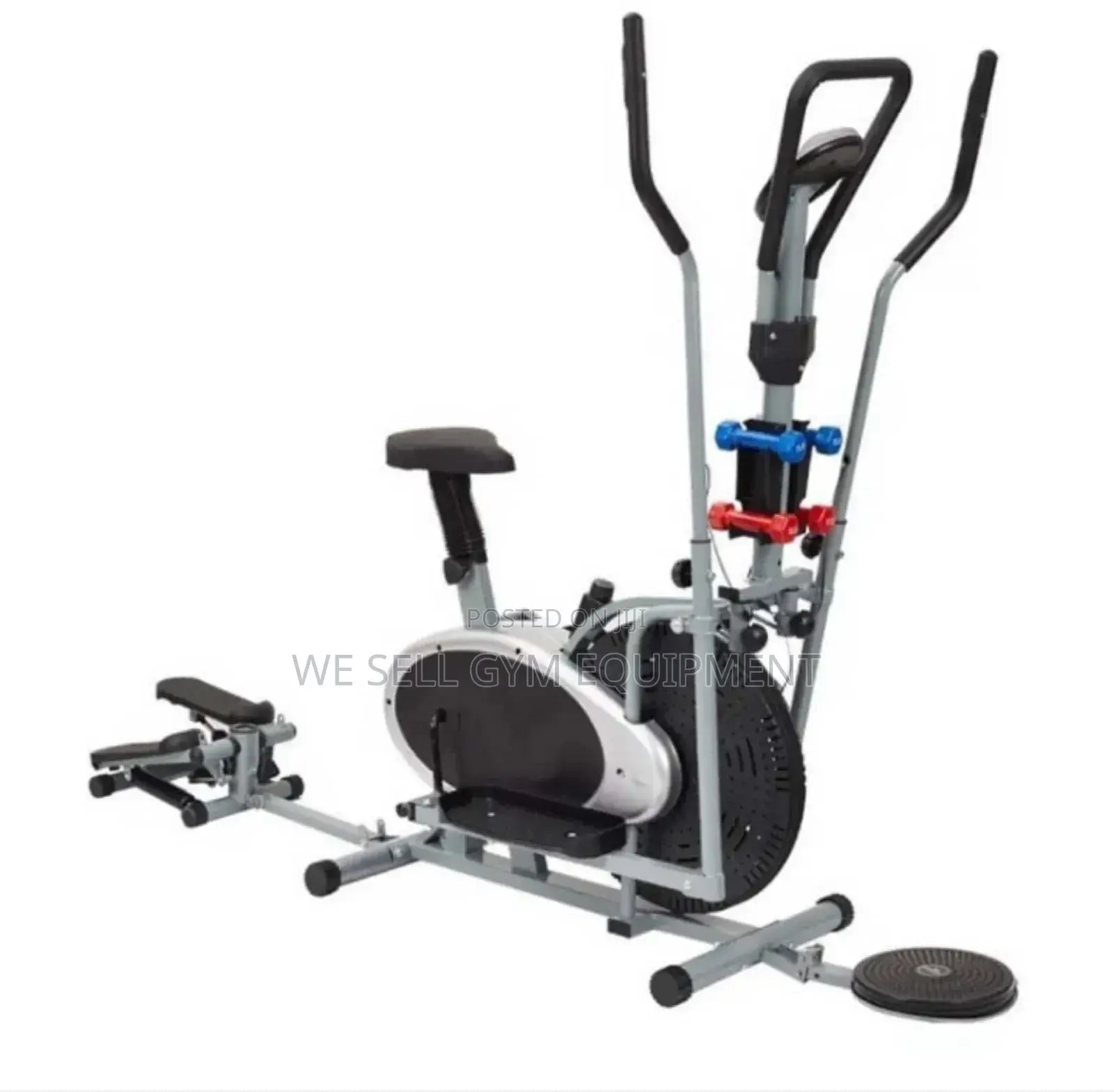 Ellimptical Bike With Mini Stepper