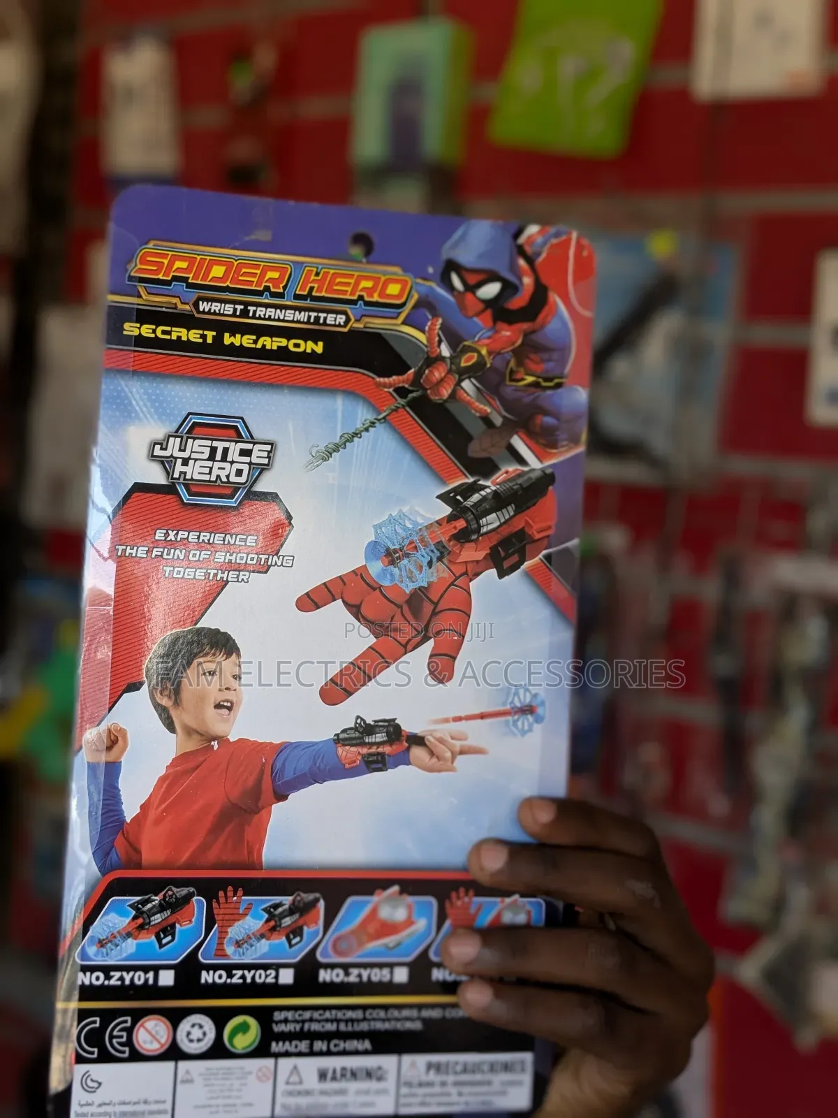 Spider Man Web Gloves