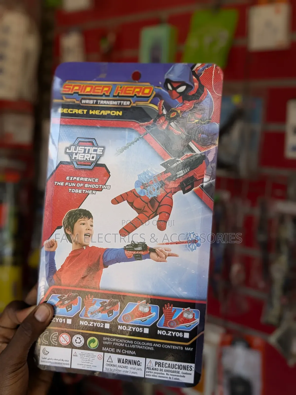 Spider Man Web Gloves
