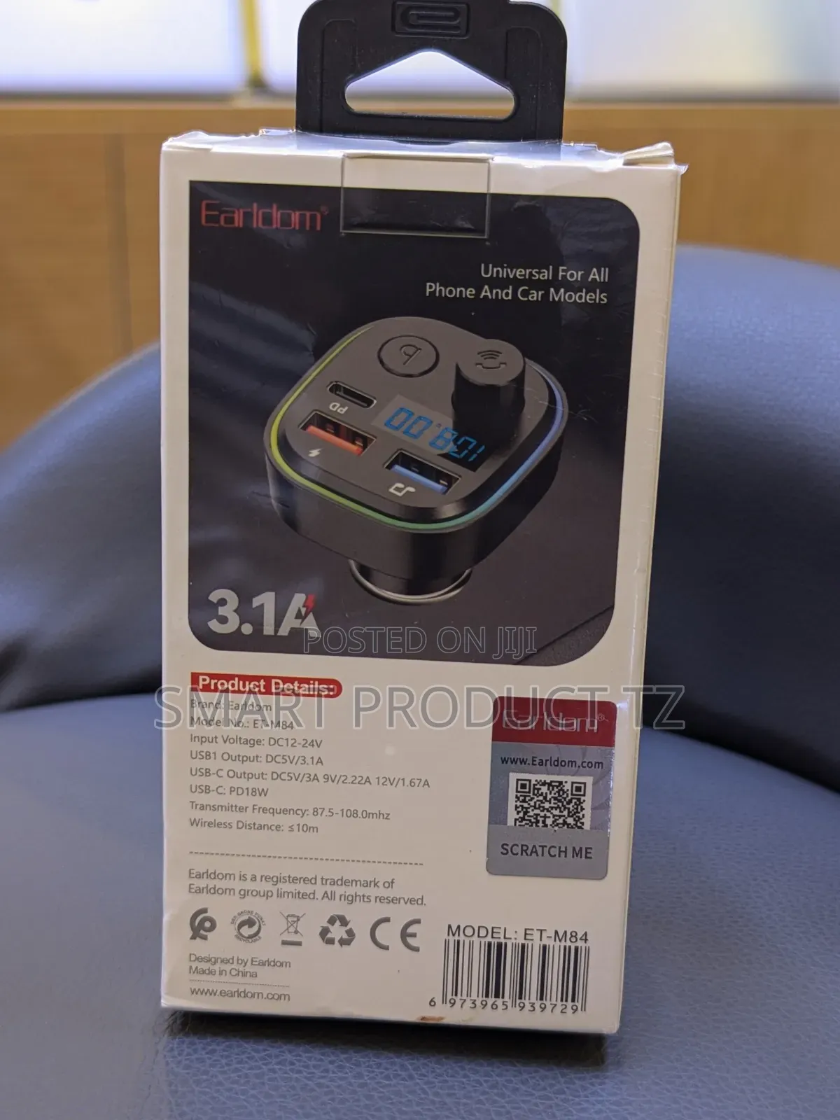 Earldom Wireless FM Car Kit M84