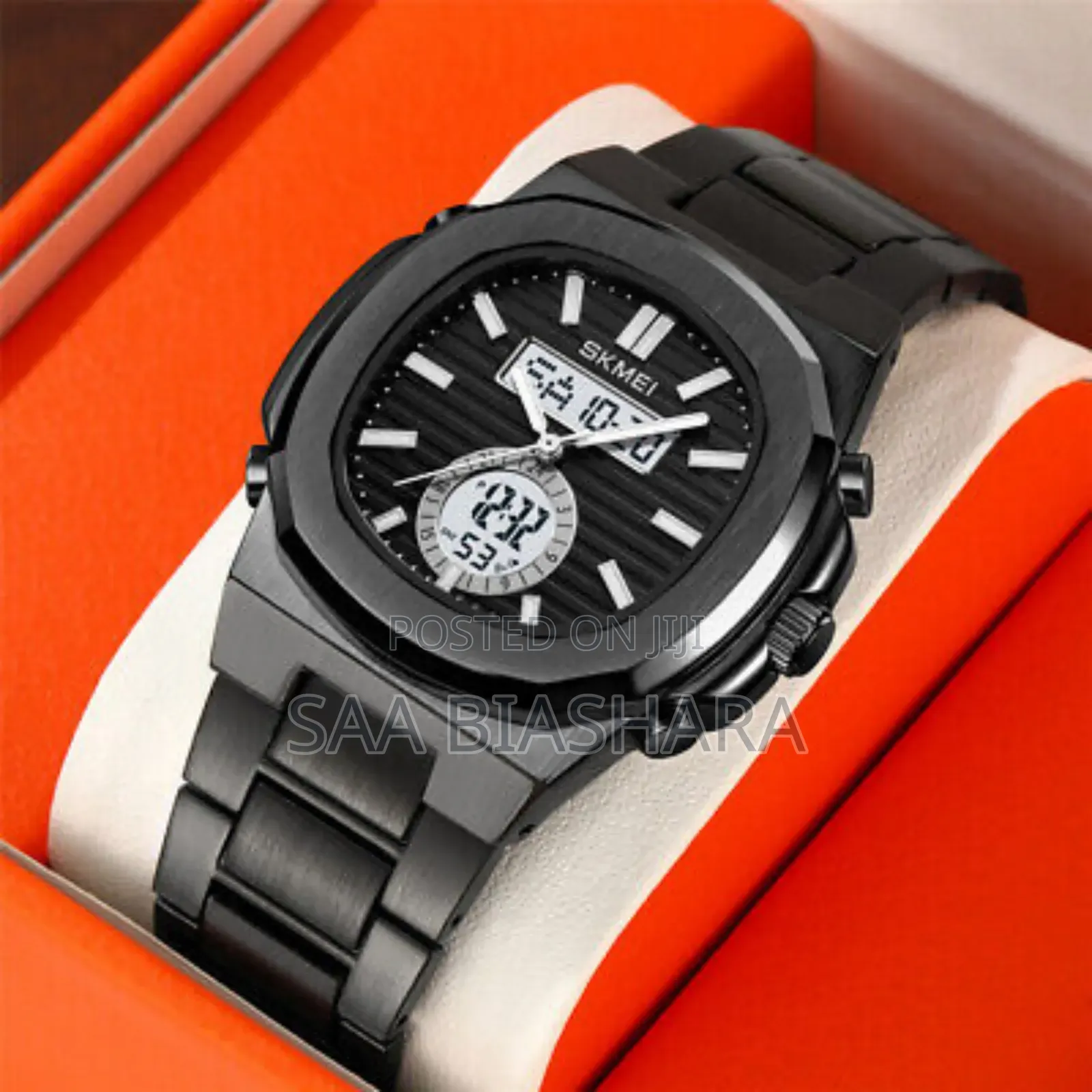 Skmei Analog and Digital Black Full