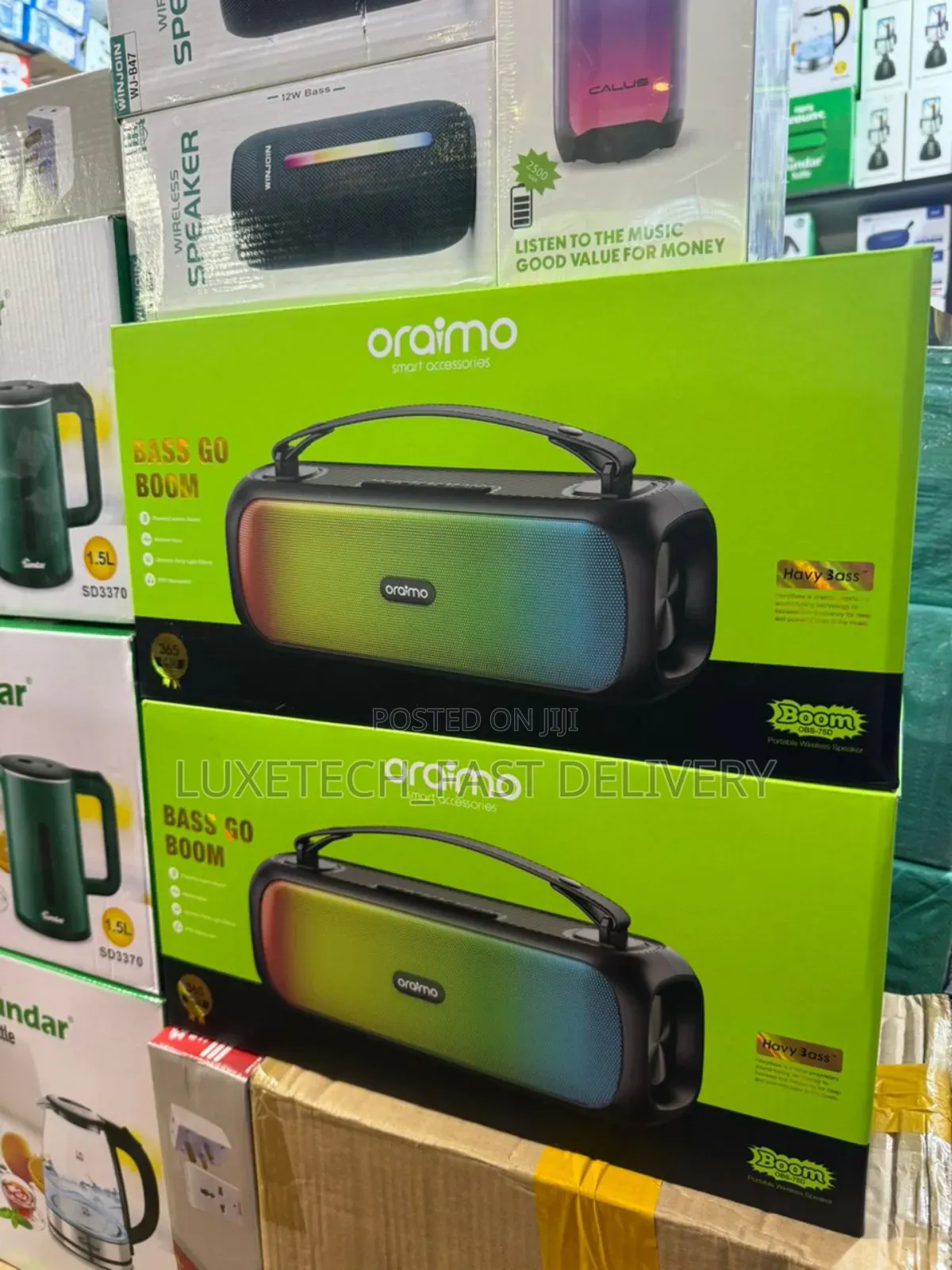 Oraimo Boom Go Bass Portable Bluetooth Speaker