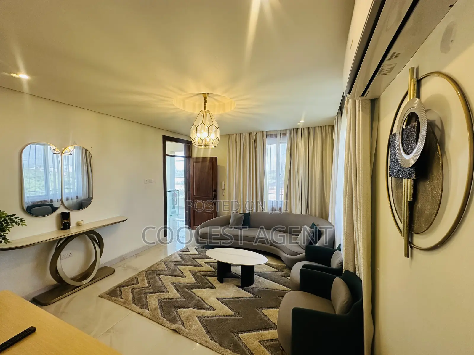 Furnished 1bdrm Apartment in Msasani, Kinondoni for rent
