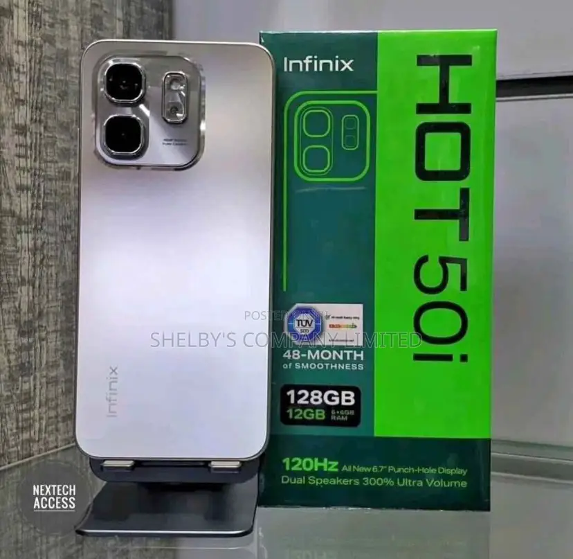 New Infinix Hot 50i 256 GB Black
