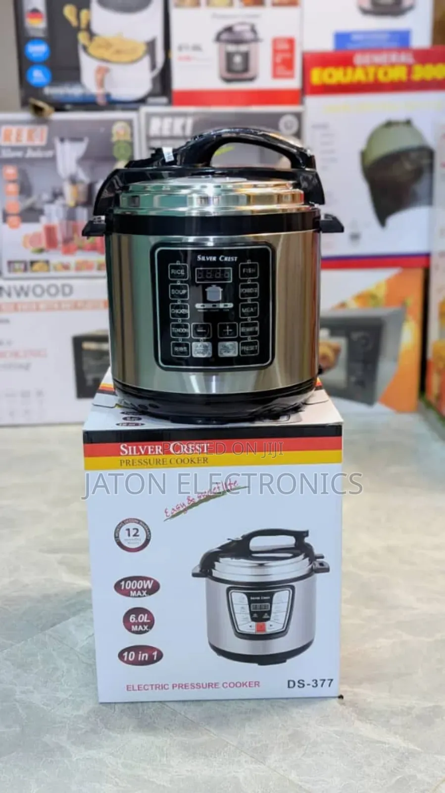 Silver Crest Pressure Cooker 6l