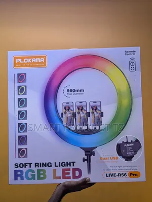 Plokama Soft Ring Light RBG LED Live -R56 Pro