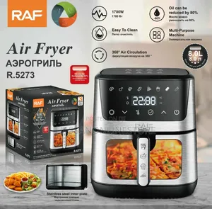 RAF R.5273 Air Fryer Without Oil, 1700 Watt, 8.5 Litters