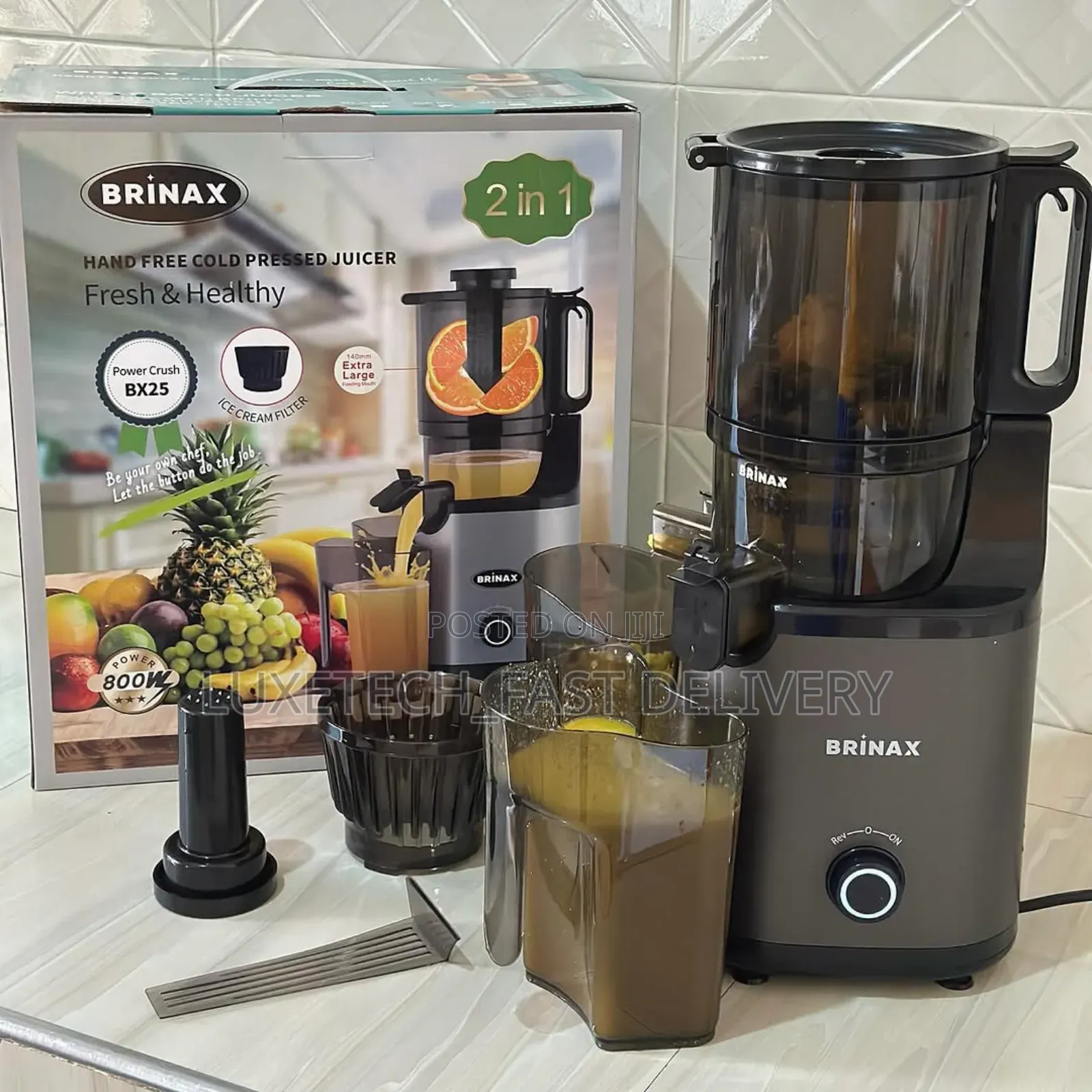 Brinax Juicer Machine Heavy Duty