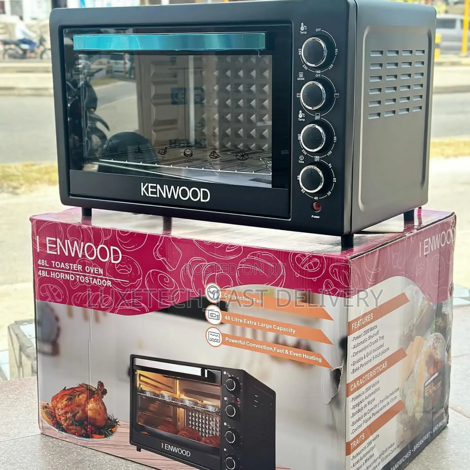 Kenwood Electric Oven 48l Fast, Even Heating