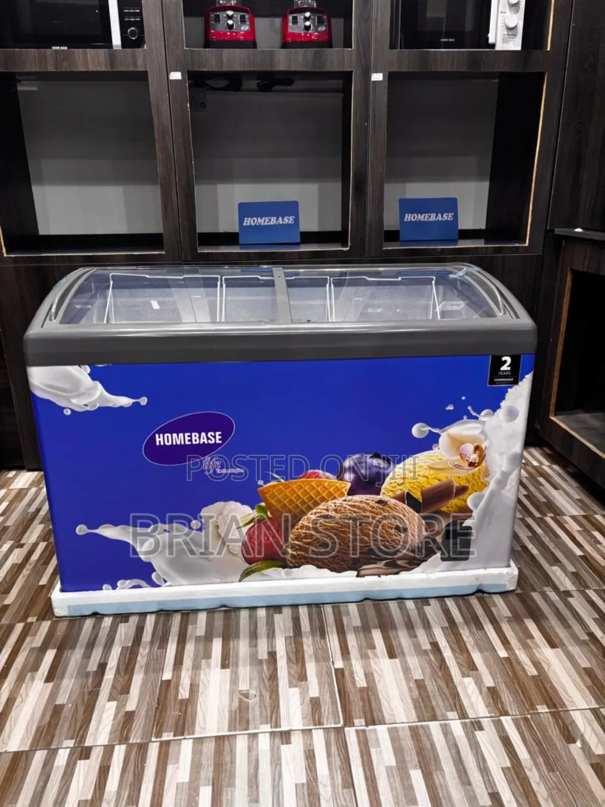 Homebase Show Case Freezer