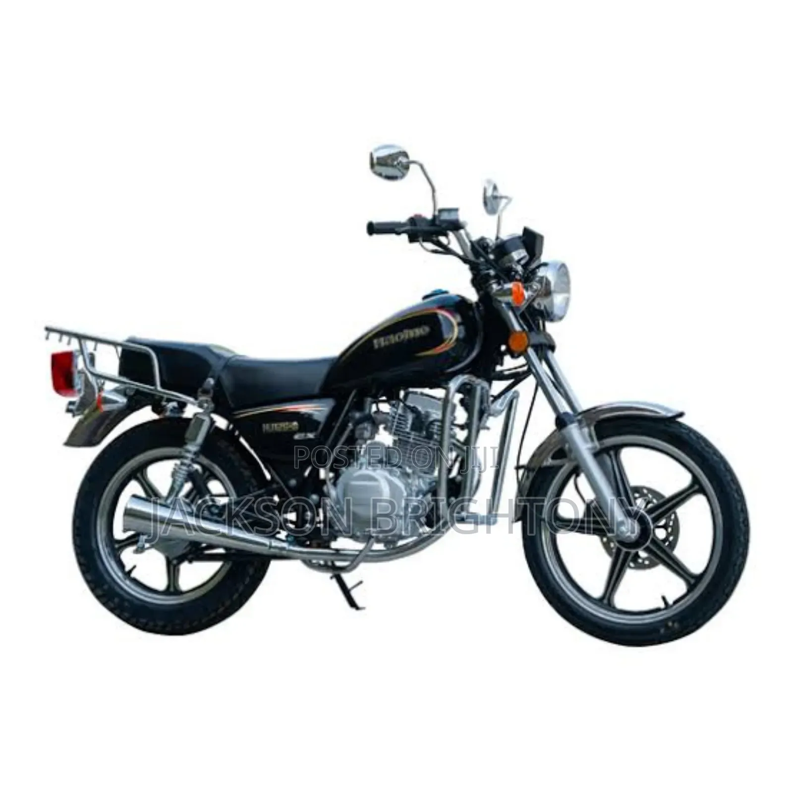 New Haojue HJ125-8N 2024 Black