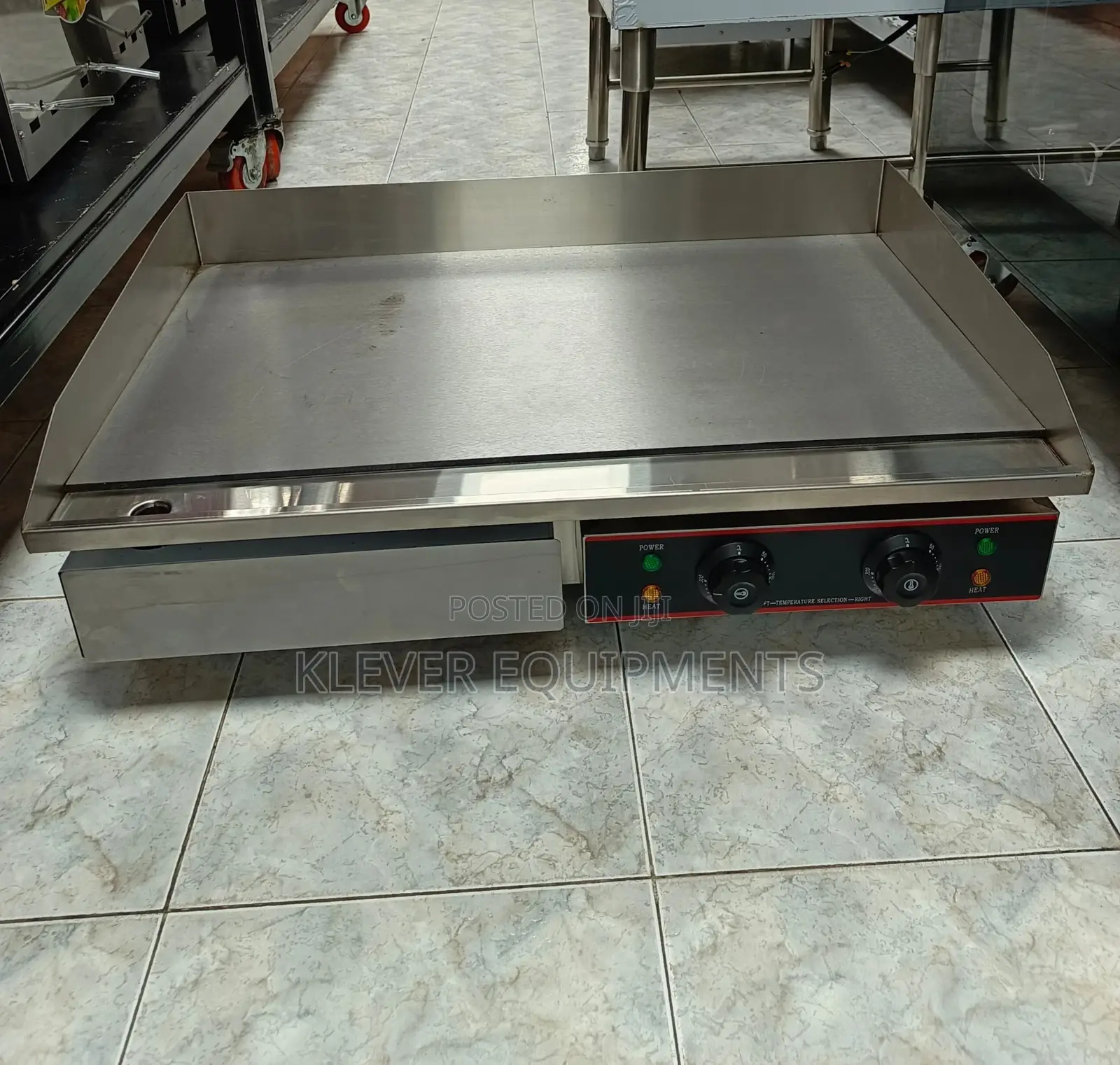 Electric Double Burner Flat Griddle