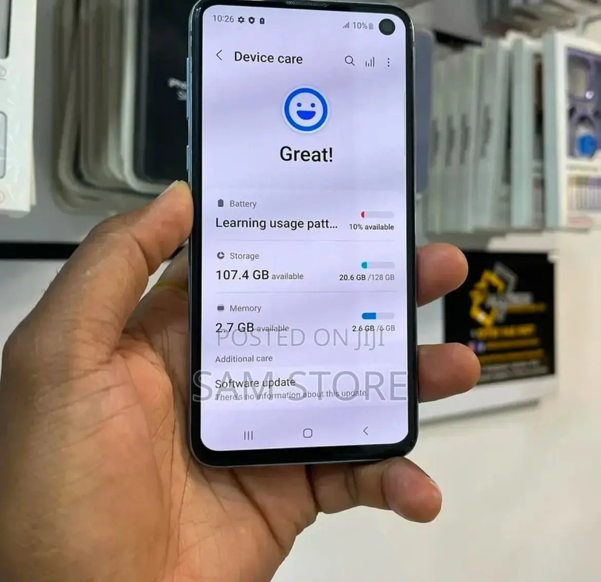 Samsung Galaxy S10e 128 GB Blue