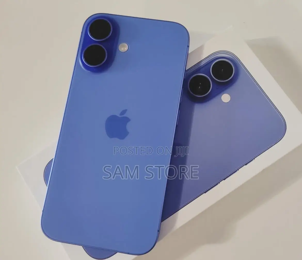 New Apple iPhone 16 128 GB Blue