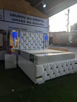 Sofabe 5/6 Na Bed Side Na Taa Zakee Classic Cha Kisasa Zaid