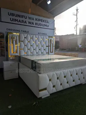 Sofabe 5/6 Na Bed Side Na Taa Zakee Classic Cha Kisasa Zaid