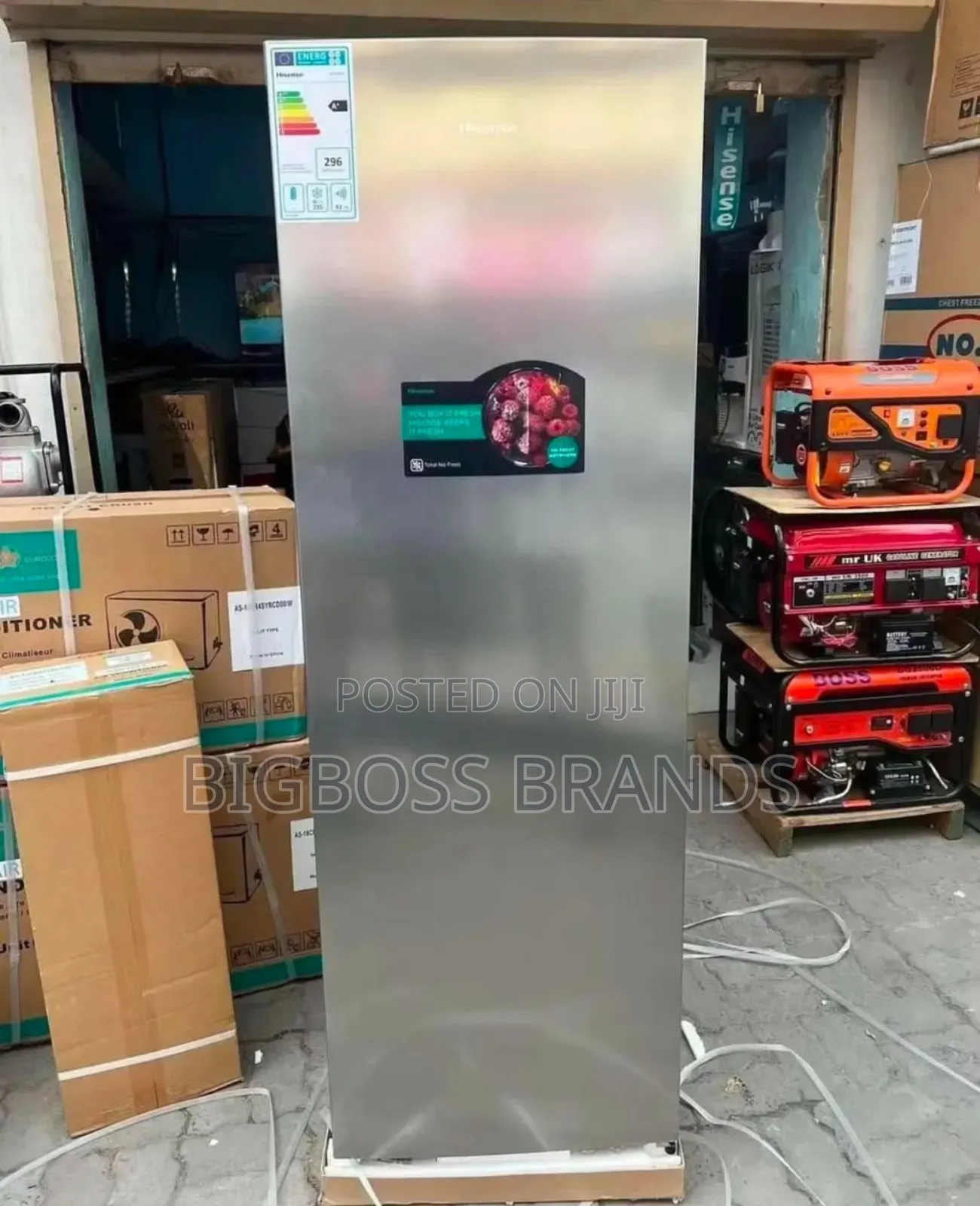 Hisense Standing Freezer 235L