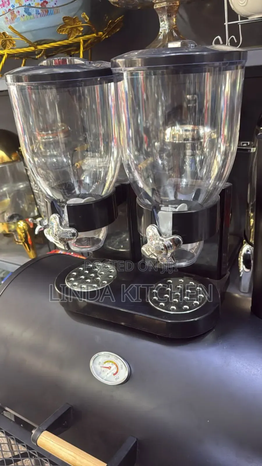 Cereal Dispenser Set, 17.5 Ounces of Dry Foodeach