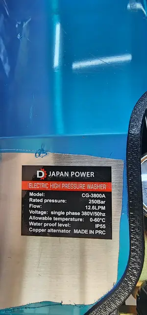 Japan Power Electric High Pressure Washer Cg 3800 3600psi