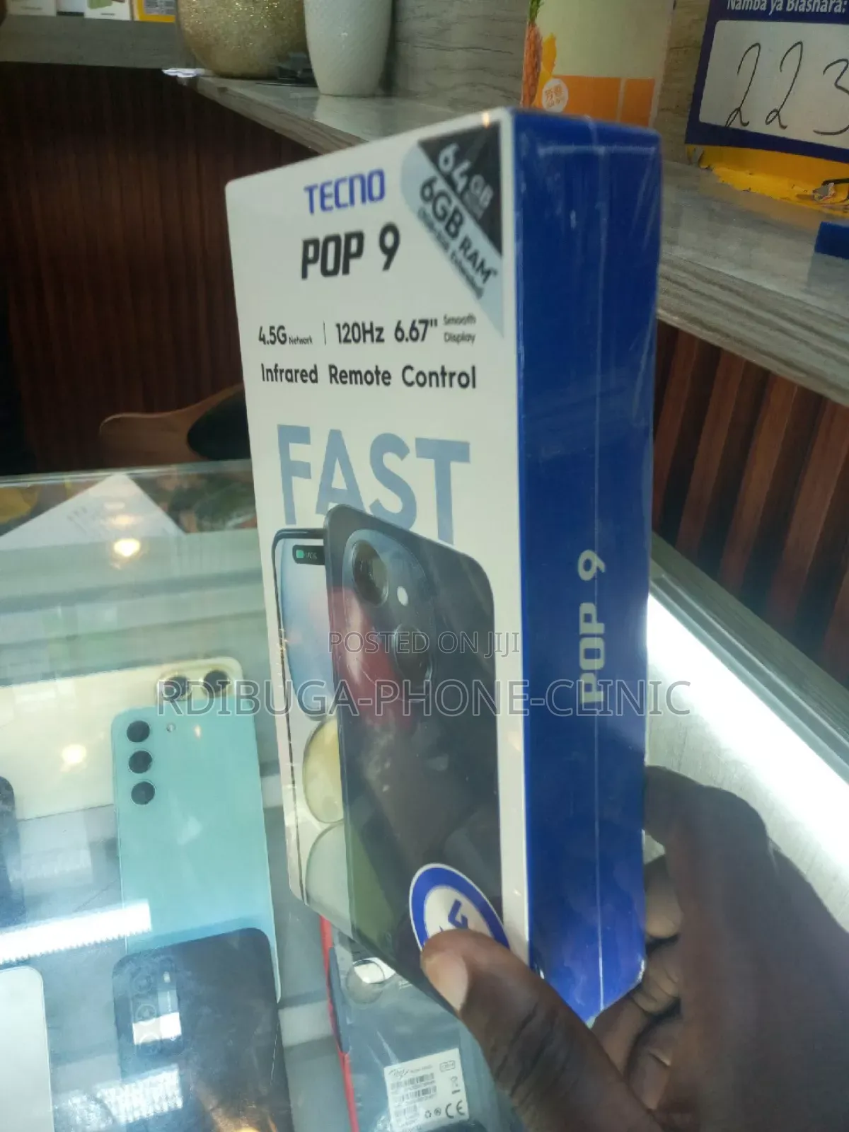 New Tecno Pop 9 64 GB Black