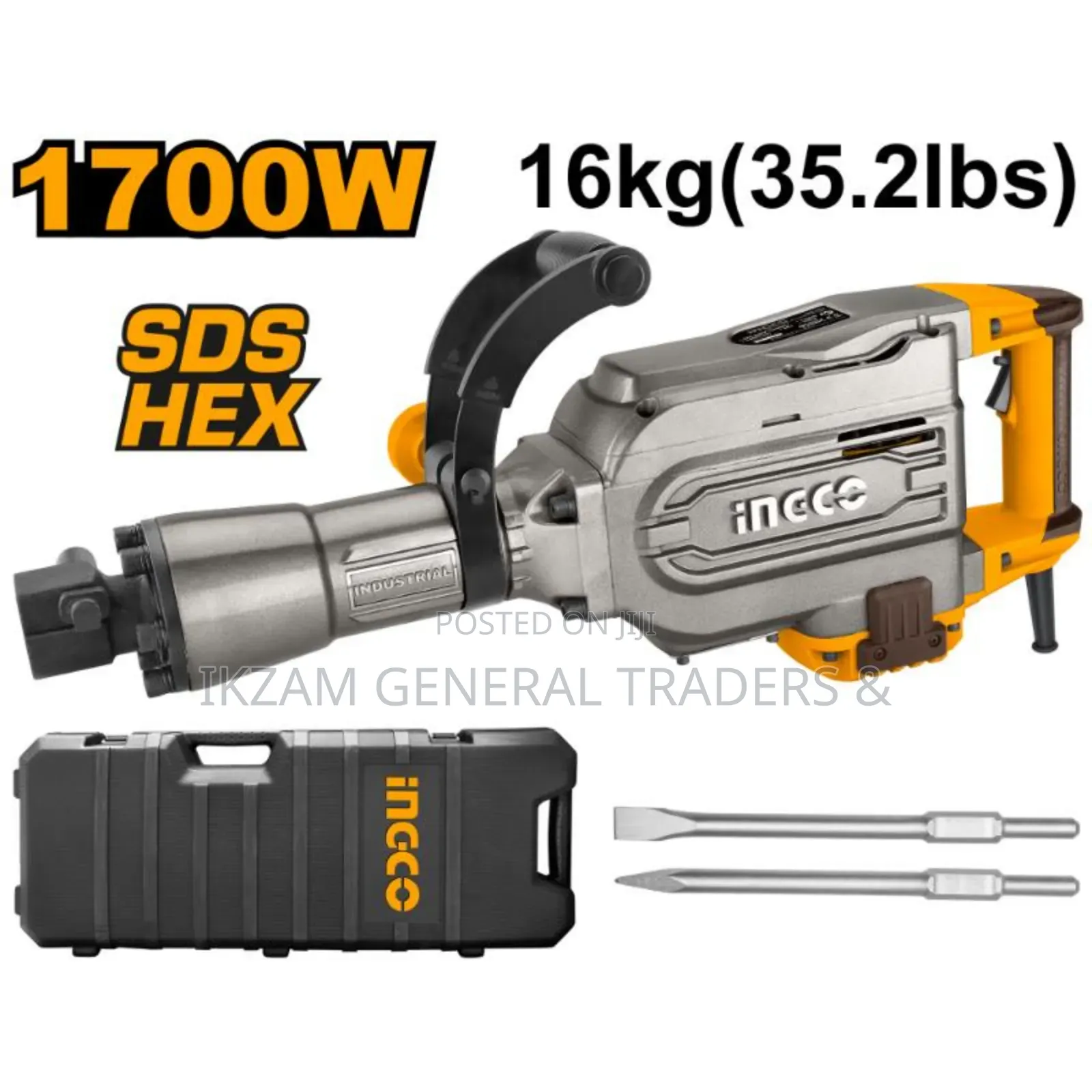 Demolition Hammer 1700W (16kg)