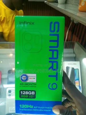 New Infinix Smart 9 64 GB Black